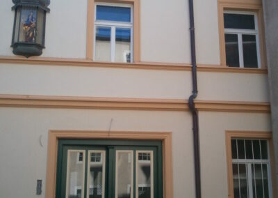 Fassadenarbeiten, Malerbetrieb Georg Haslbeck in Straubing